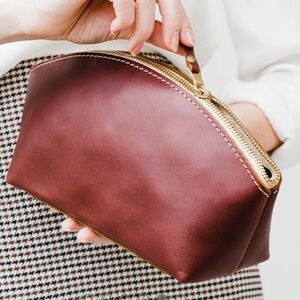 Portland Leather ECLIPSE MAKEUP BAG